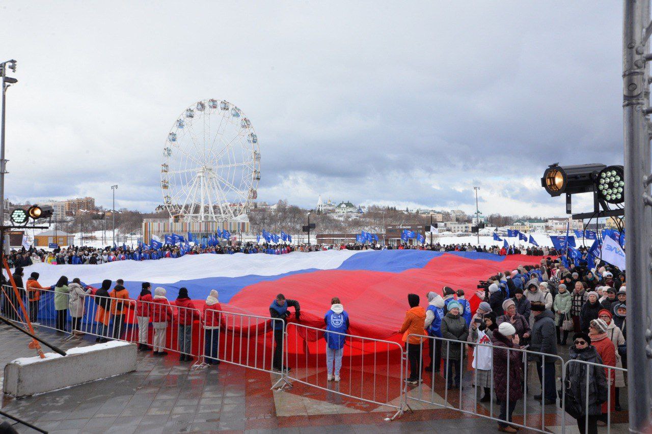 В Чебоксарах прошел митинг-концерт «Единство народа» — Чувашинформ.рф